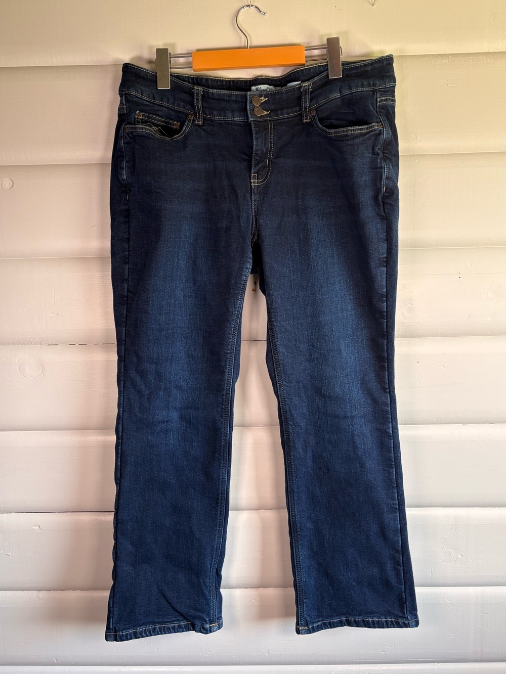 WindRiver Thermal Lined Straight Leg Jeans Women’s Curvy Fit 16x30